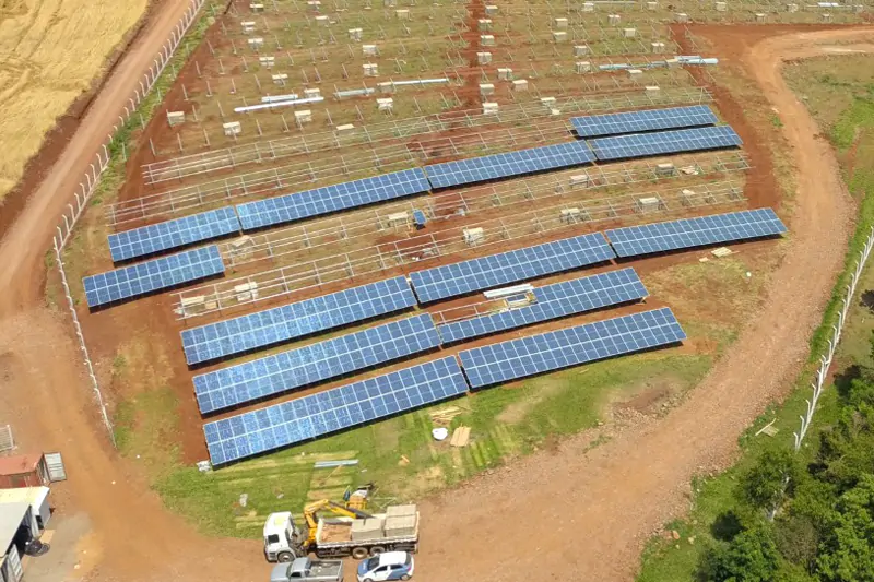 Gerenciamento da Implantação da Usina Fotovoltaica